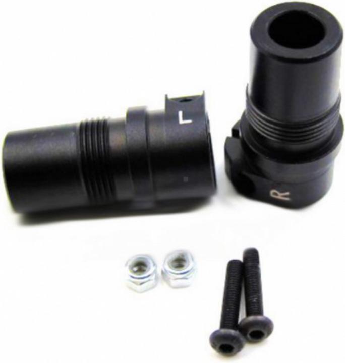 Image du produit Samix Aluminum Rear Lock Out Set Black for Axial SCX10 II
