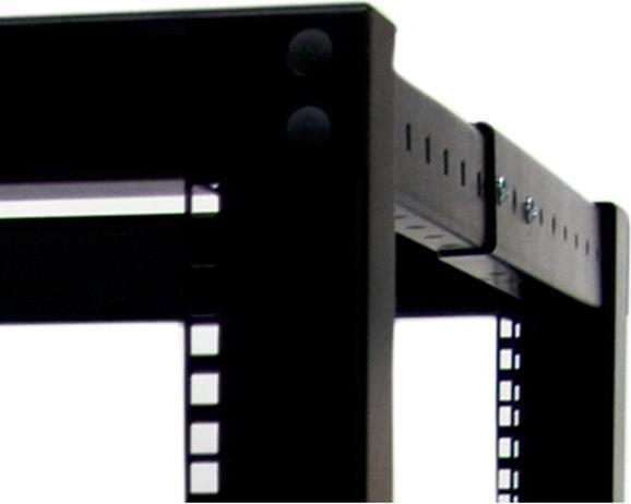 Produktbild StarTech 12HE 4 Pfosten Open Frame Rack - 12U Rackmount Server Rackrahmen