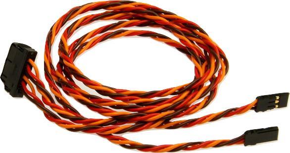 Emcotec ewc6 hull cable with jr sockets 40cm