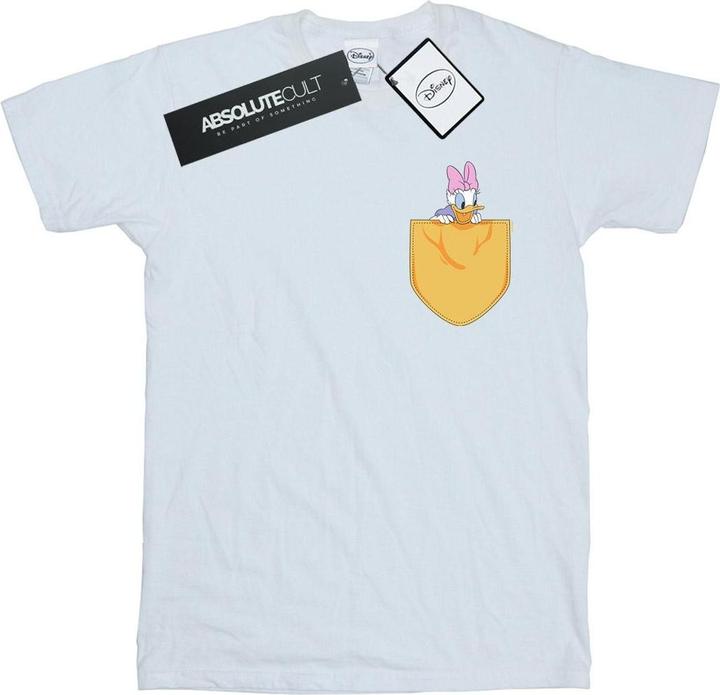 Actual product image Disney Mens Daisy Duck Faux Pocket T-Shirt (XL)