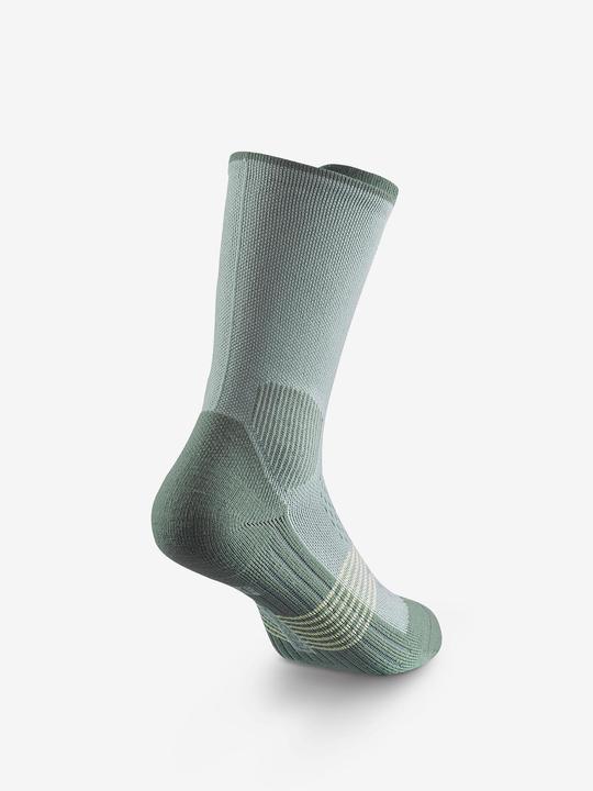 Image du produit Quechua Chaussettes de randonnée hautes junior, HIKE 500 vert (27, 30)