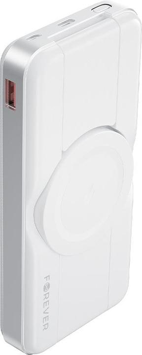 Immagine prodotto Forever power bank wireless MATB-300 10000 mAh 3in1 bianco (10000 mAh, 15 W)