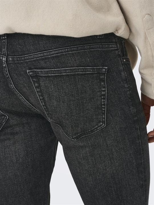 Actual product image Only & Sons ONSLOOM SLIM BLACK Slim Fit Jeans (32)