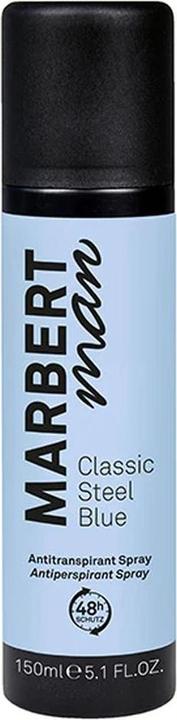 Marbert Man Classic Steel Blue Antitranspirant Spray 150ml (Spray, 150 ml)