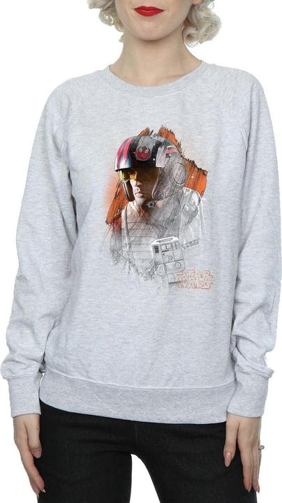 Image du produit Star Wars - Sweat THE LAST JEDI POE DAMERON BRUSHED - Femme (L)