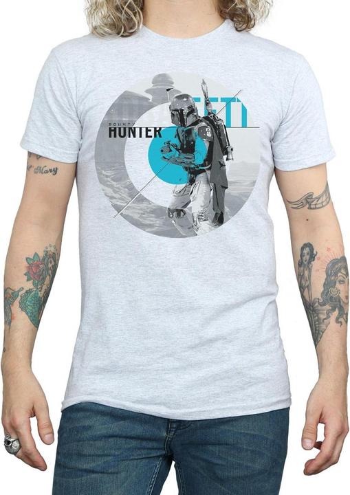 Produktbild Star Wars Boba Fett Bounty Hunter Circle TShirt (M)