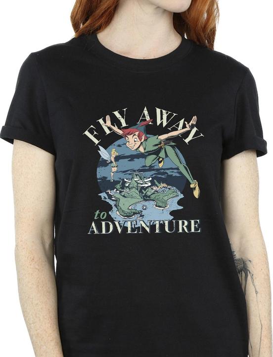Immagine prodotto Disney Peter Pan Fly Away To Adventure Maglietta Ampia Donna (XXL)