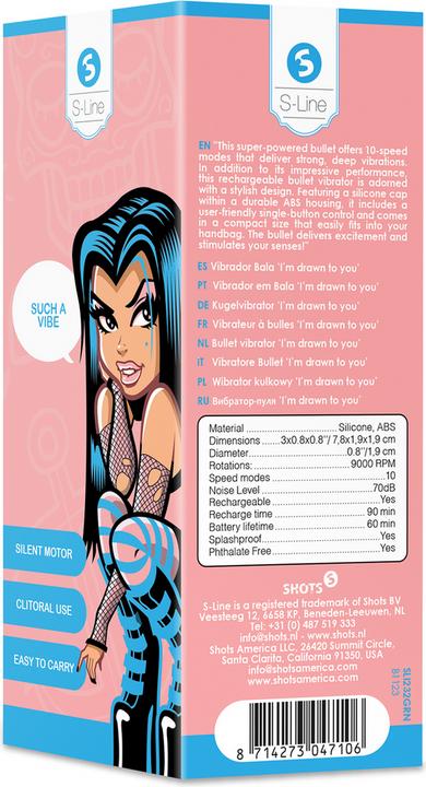 Actual product image Shots I'm Drawn to You - Bullet Vibrator