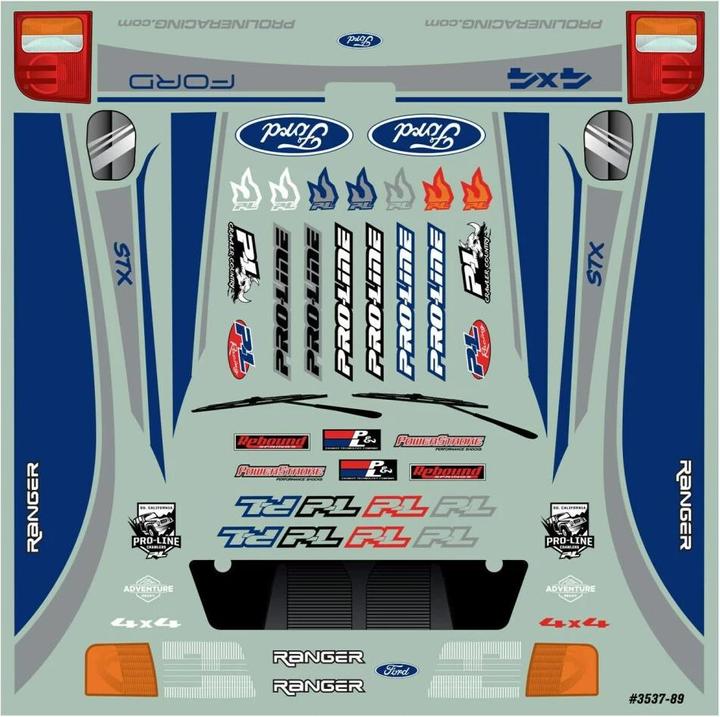 Produktbild Proline Karosserie Ford Ranger 1993 unlackiert, 1:10