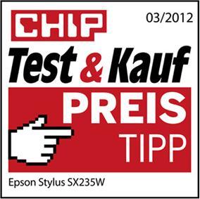 Produktbild Epson Stylus Office SX235W (Tintenpatrone, Farbe)