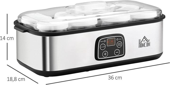 Actual product image Homcom Yoghurt maker
