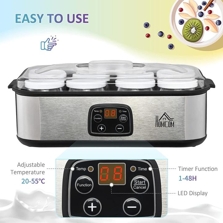 Actual product image Homcom Yoghurt maker