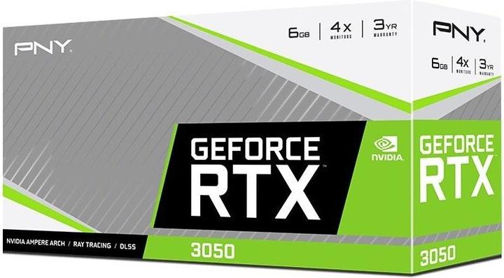 Produktbild PNY RTX 3050 6GB VERTO (6 GB)