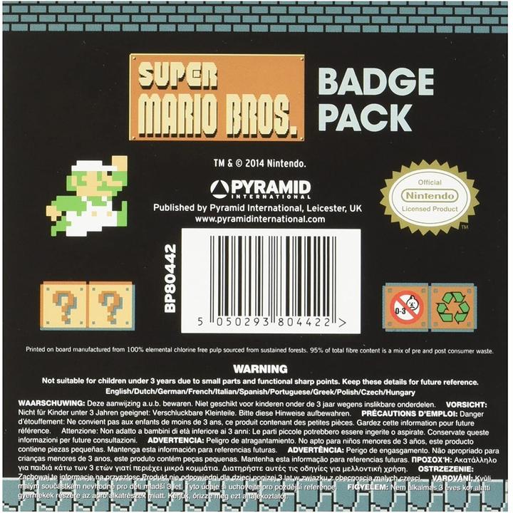 Image du produit Super Set de badges (lot de 5)