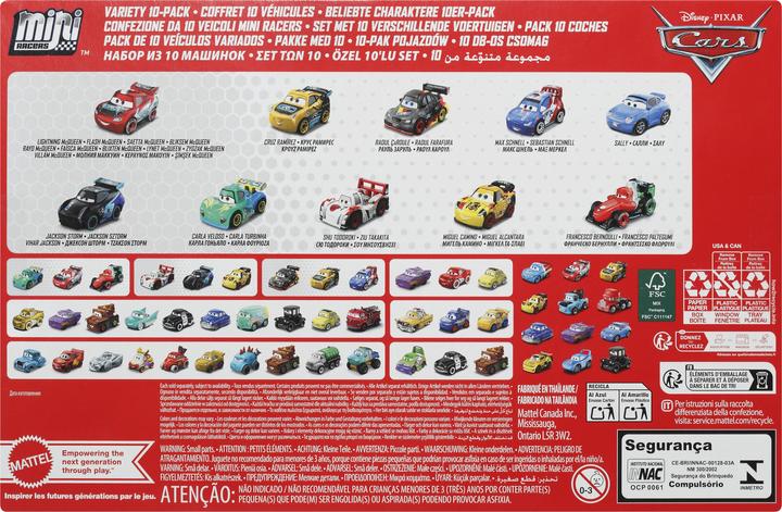 Immagine prodotto Mattel Set di veicoli Disney Pixar