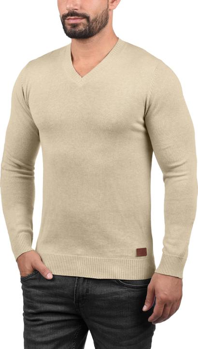 Image du produit Blend Lasse Pull Sweat Homme Avec Col-V Moucheté (XXL)