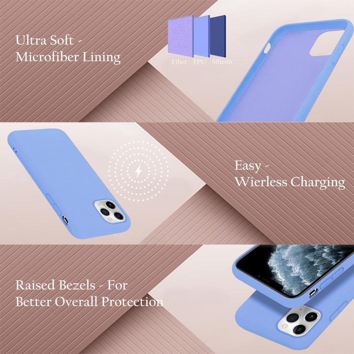 Actual product image Cadorabo TPU Liquid Silicone Case Cover (Apple iPhone 11 Pro)