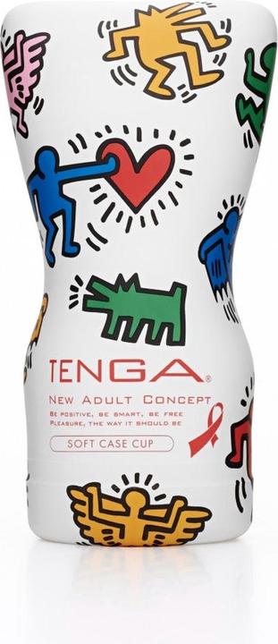 Produktbild Tenga Keith Haring Soft Case Cup 2, Masturbator aus TPE