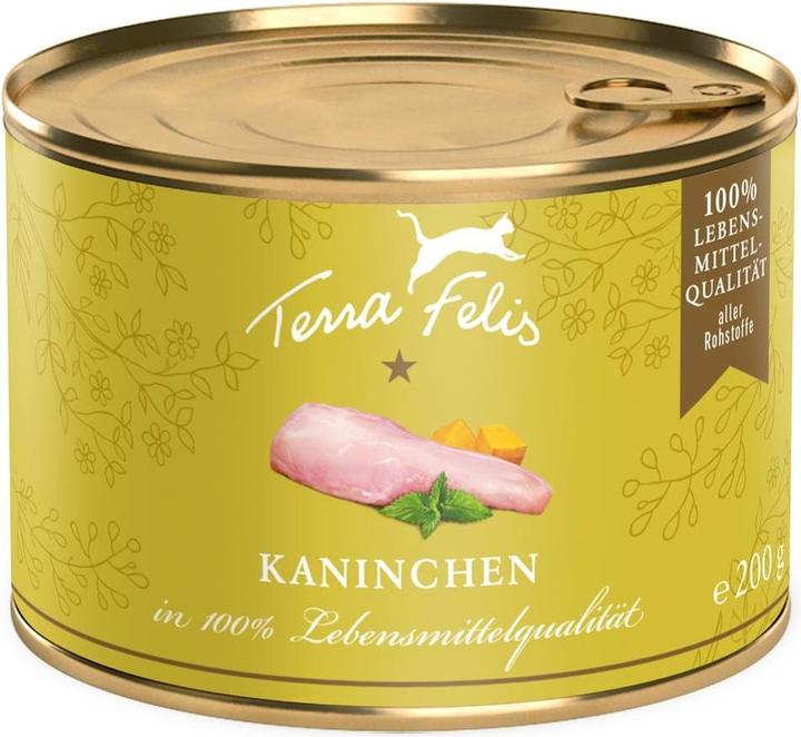 Image du produit Terra Faelis Nourriture humide Adult sans céréales avec lapin, 200 g (Adulte, 1 pcs, 250 g)