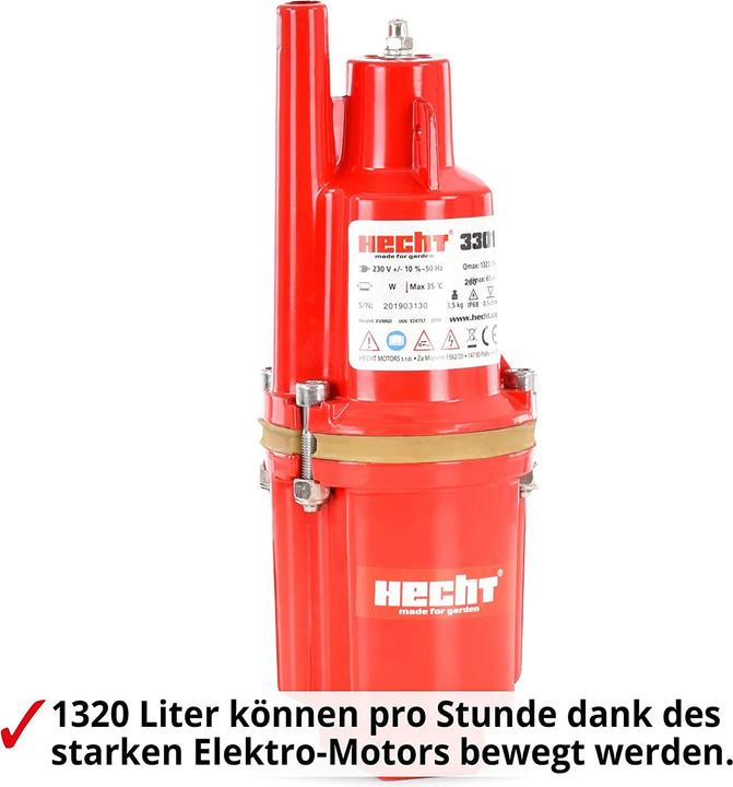 Produktbild Hecht 3301 Membranpumpe (Klarwasserpumpe)