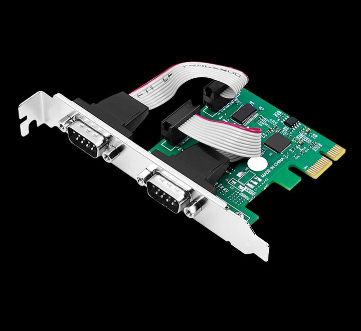 Actual product image LogiLink 2 x serial (COM) PCIe