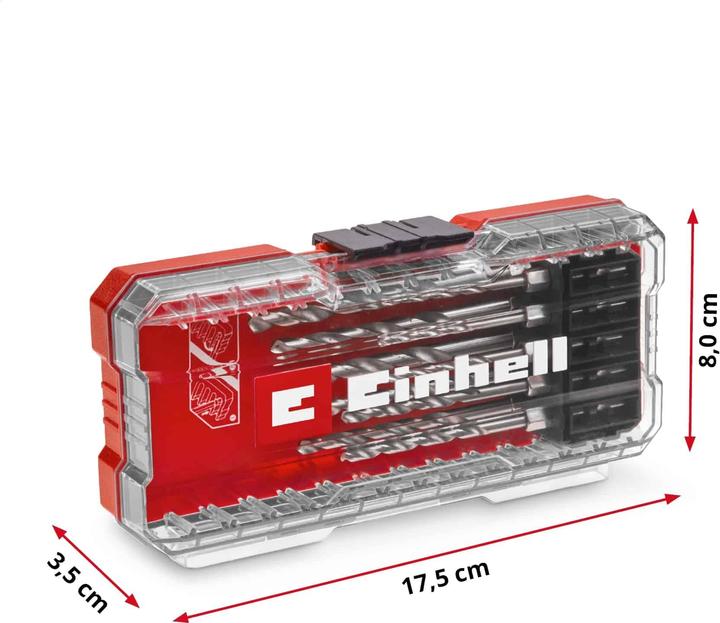Actual product image Einhell 108723 Metal twist drill set 10 pieces 2 mm, 2.5 mm, 3 mm, 3.5 mm, 4 m (2 mm, 2.5 mm, 3 mm, 3.5 mm, 4 mm, 4.5 mm, 5 mm, 5.5 mm, 6 mm, 6.5 mm)