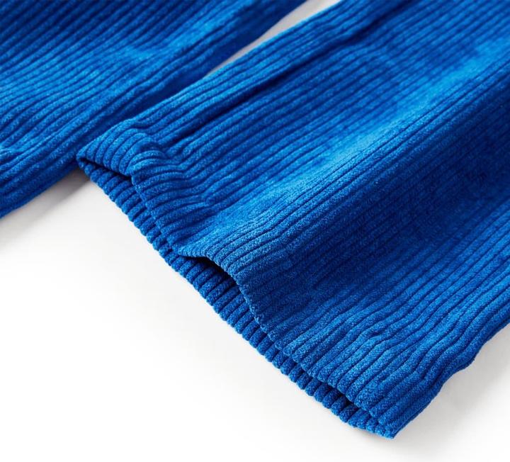 Immagine prodotto VidaXL Pantaloni da bambino in velluto a coste blu cobalto 140,Materiale: 90 % poliestere. 7 (140)