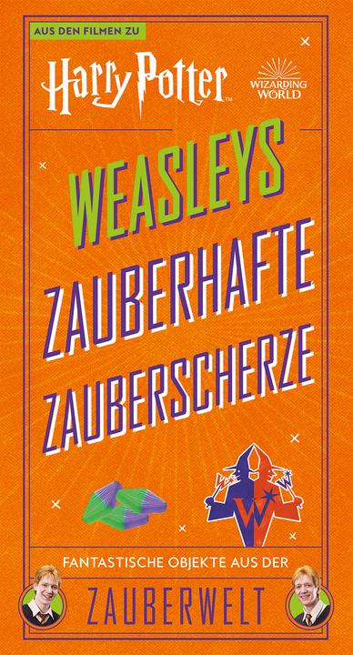Immagine prodotto Panini Harry Potter: Weasleys Zauberhafte Zauberscherze - Fantastische Objekte aus der Zauberwel (Tedesco, Jody Revenson., 2024)