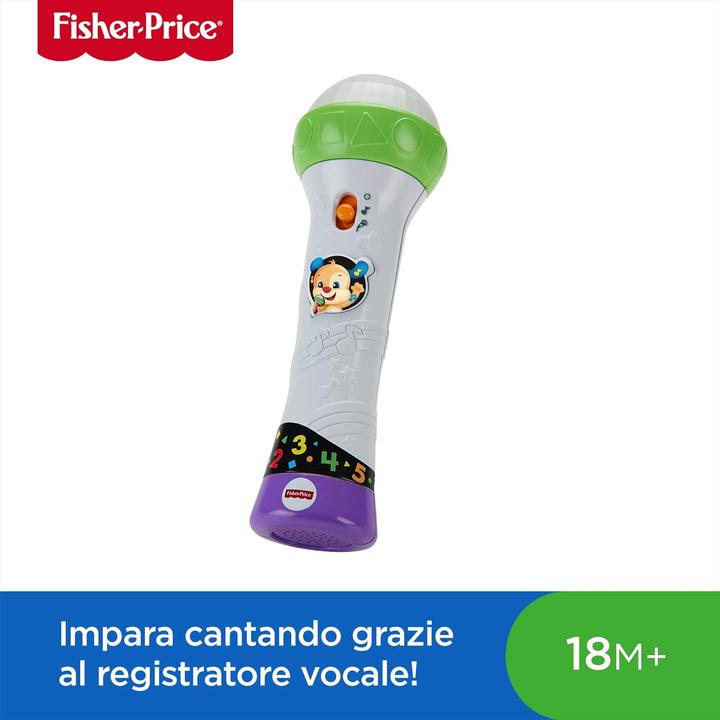 Immagine prodotto Fisher-Price Microfono Baby Rock Ridi & Impara (Italiano)