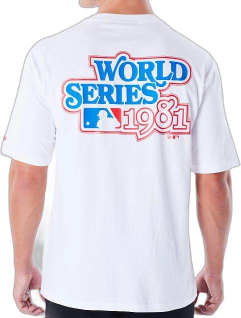 New Era Oversized T-Shirt Los Angeles Dodgers MLB World Series (M)