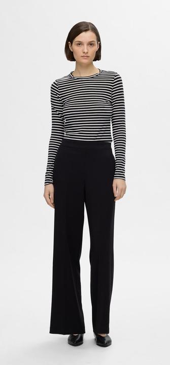 Immagine prodotto Selected Femme Gestreiftes Oberteil mit langen Ärmeln (XL)