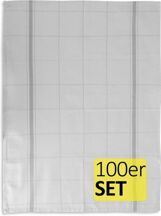 Actual product image Aspero 100 cotton tea towels (55 x 75 cm)