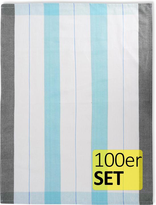 Actual product image Aspero 100 Cotton Tea Towels - 8723 (55 x 75 cm)