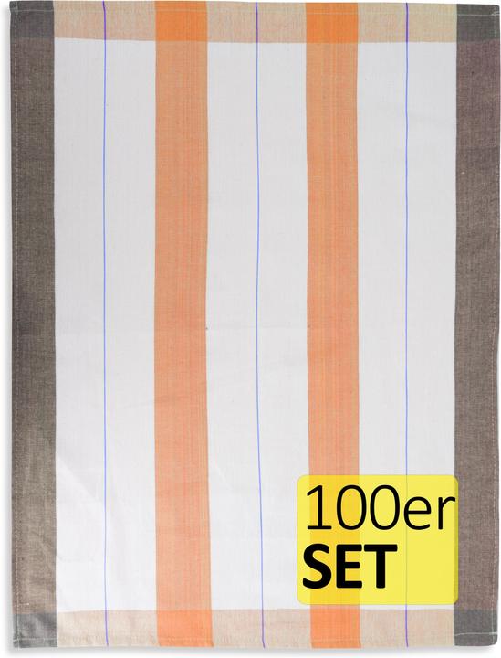 Actual product image Aspero 100 cotton tea towels (55 x 75 cm)