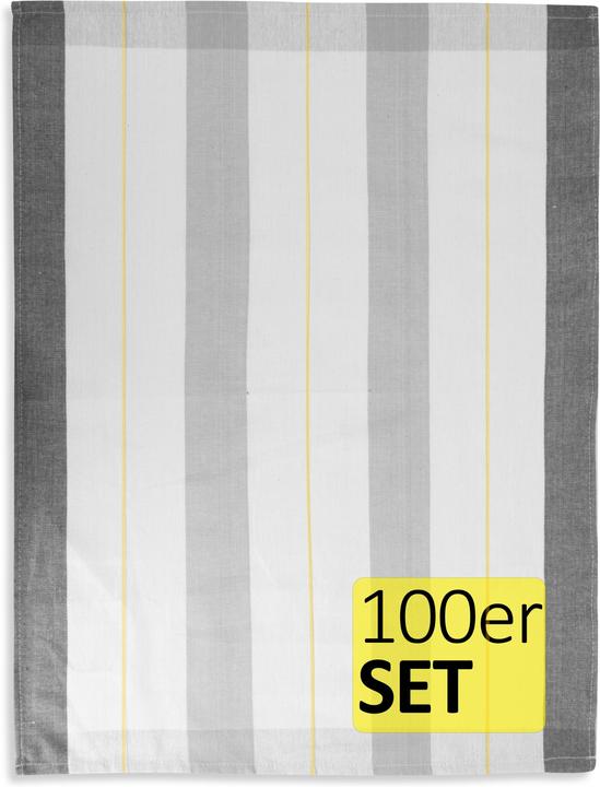 Produktbild Aspero 100 Geschirrtücher aus Baumwolle (55 x 75 cm)