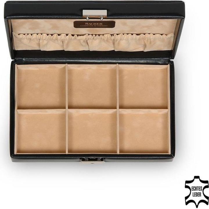 Actual product image Sacher 2610.010443 - Collector's case new classic black leather