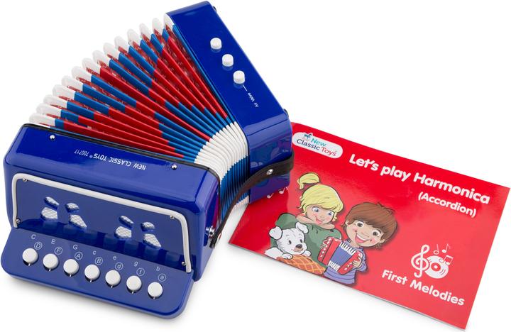 Produktbild New Classic Toys Akkordeon (Deutsch, Französisch, Niederländisch, Englisch)