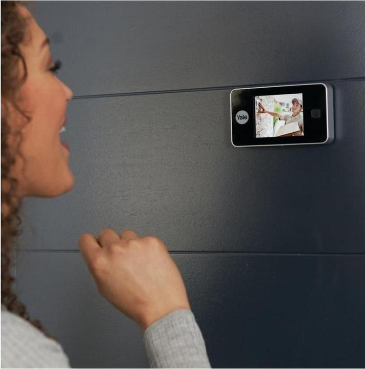 Produktbild Yale YA-05001432-5511 - Digital Door Spy DDV 500, 3,2quot Display Black (Digital)