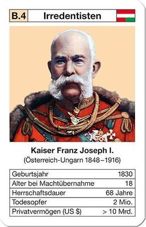 Actual product image Weltquartett 1004 - TYRANNEN QUARTET IV - A few more dictators (German edition) (German)