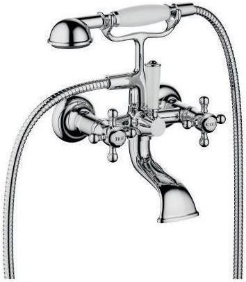 Actual product image Dornbracht Dornb bath mixer MADISON WandMont, with set chr