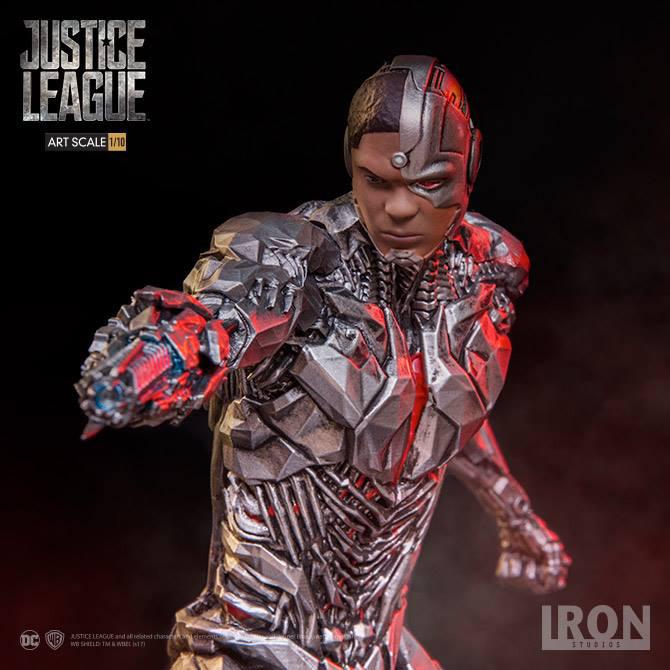 Produktbild Iron Studios Justice League “Cyborg” 1/10 Statue