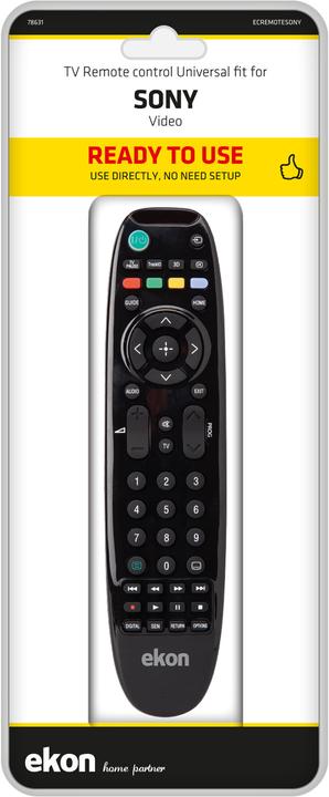 Actual product image Ekon Remote control for Sony (Device-specific remote control, Infrared)