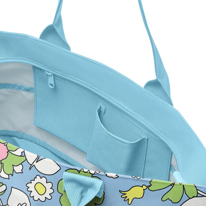 Produktbild reisenthel shopper e1 - Grossraumtasche aus hochwertigem Polyestergewebe, Farbe:florist lagoon