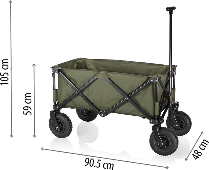 Actual product image Campart Foldable trolley