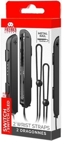Trade Invaders Joy-Con hand wrist strap *1 pair Black (Switch)