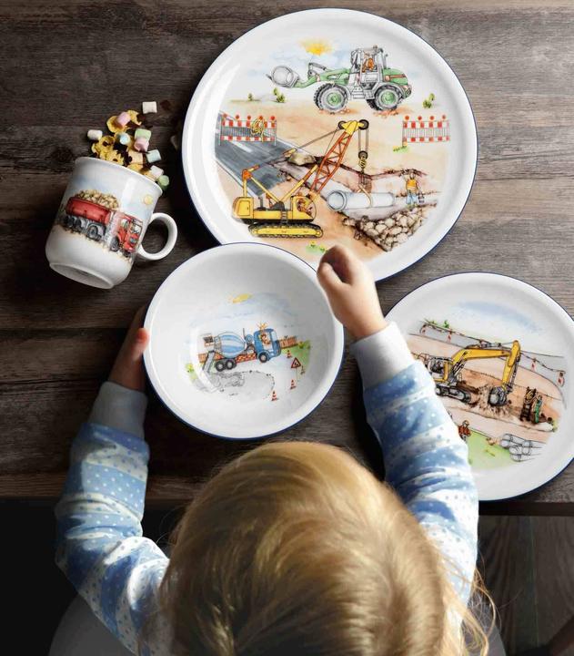 Image du produit Seltmann Compact Auf der Baustelle Kindergeschirr Set