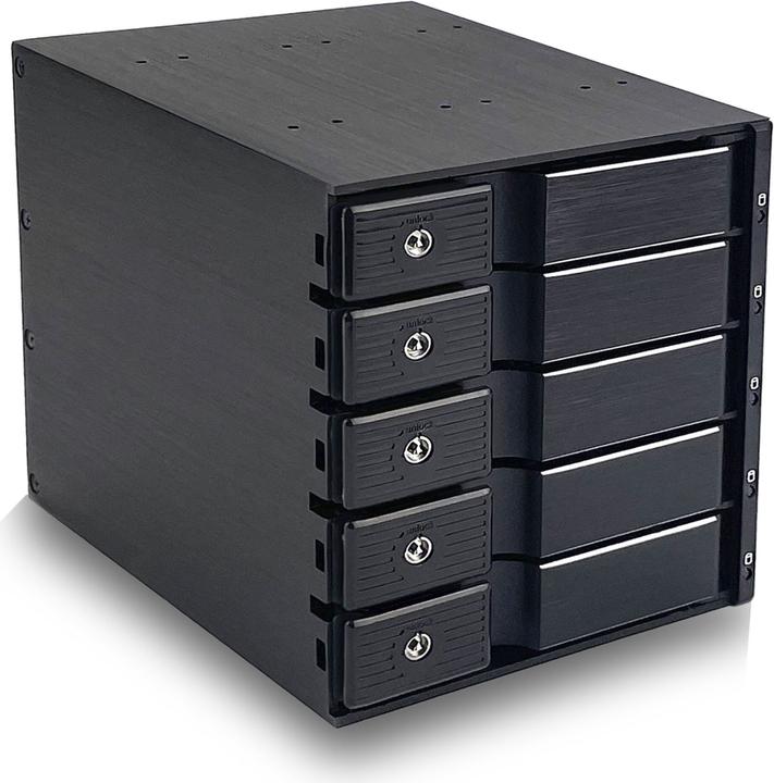 Produktbild Fantec BP-SA3151-12G/6G SAS 12G + SATA 6G Backplane für 5x 8,89cm 3,5 Zoll HDD in einem 3x 13,335 cm (3.5")