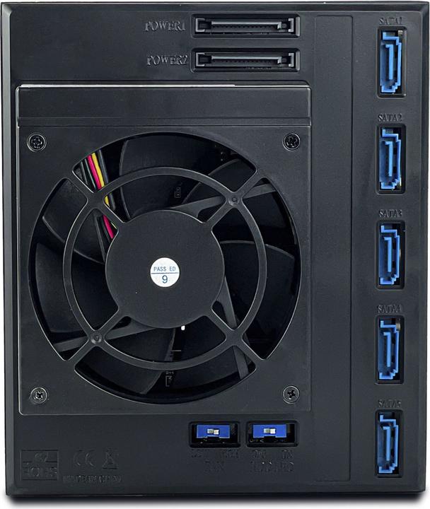 Produktbild Fantec BP-SA3151-12G/6G SAS 12G + SATA 6G Backplane für 5x 8,89cm 3,5 Zoll HDD in einem 3x 13,335 cm (3.5")