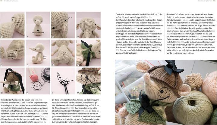 Produktbild Tierisch süsse Häkelfreunde – Im Pastell-Wunderland (Deutsch, Erinna Lee, 2021)
