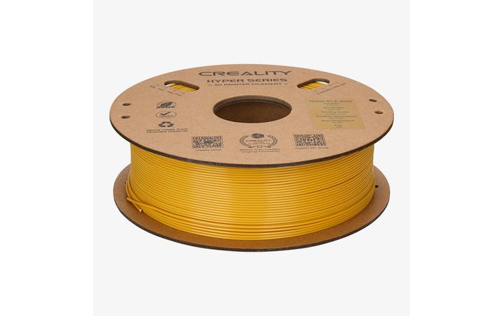 Creality Hyper Speed PLA 1,75mm Filament 1kg (PLA, 1.75 mm, 1000 g, Gold)